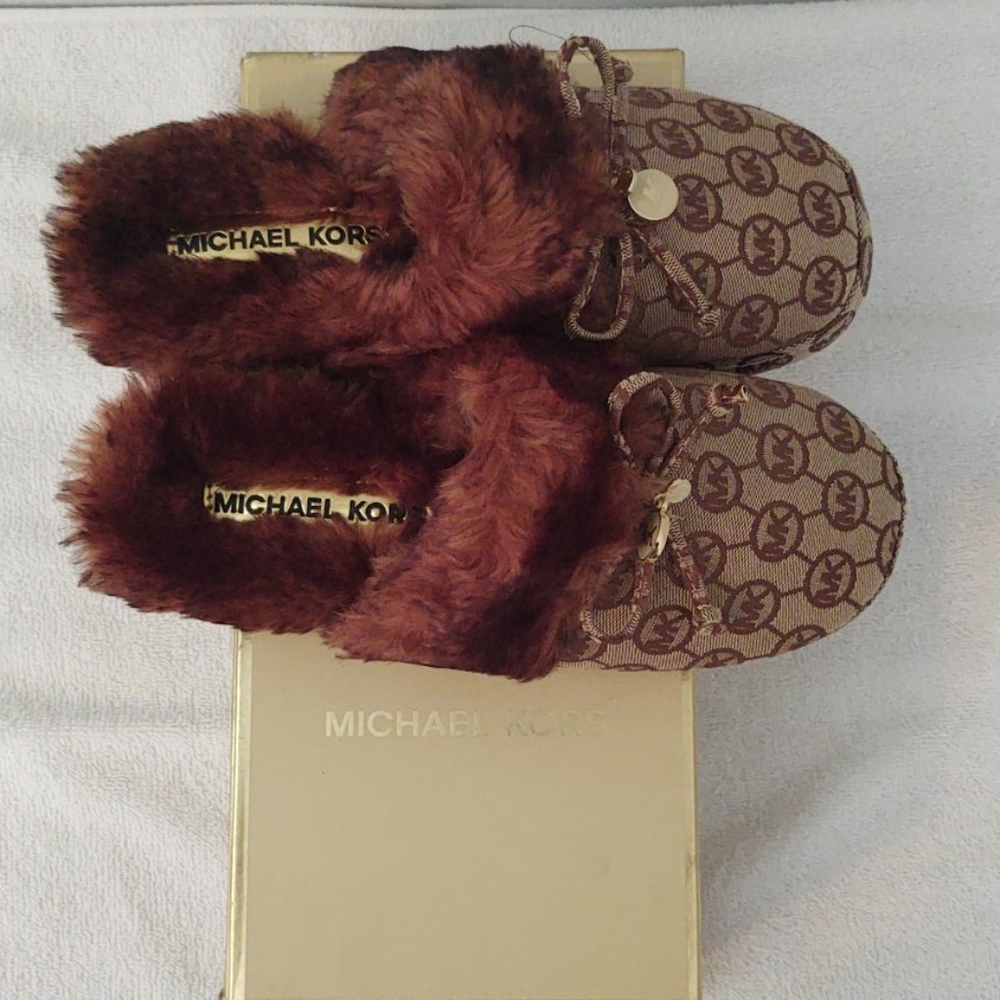 Carter slipper, monogram jacquard